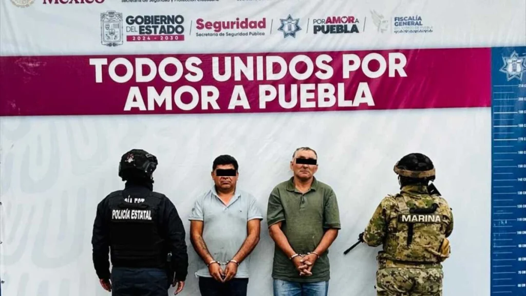 detenidos-huachigas-Puebla-Orizaba